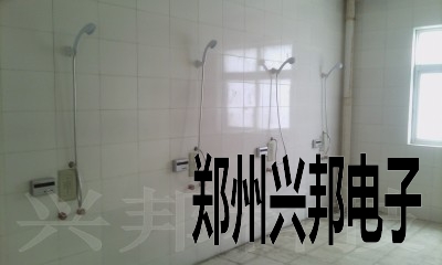 感應卡考勤、水控、售飯系統在武漢新世紀制冷工業有限公司安裝現場